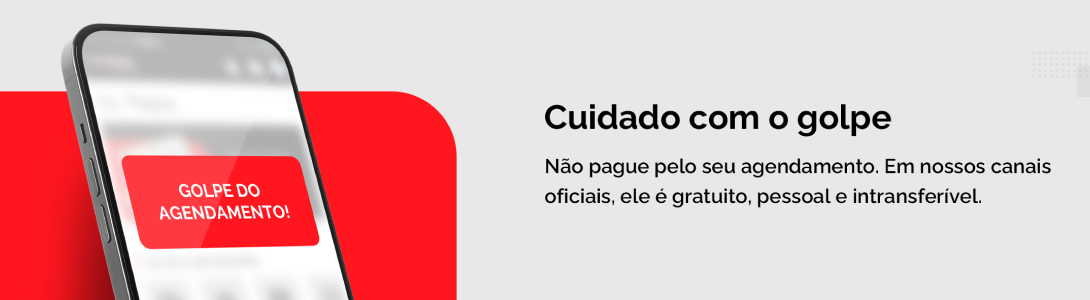 Cuidado com o golpe