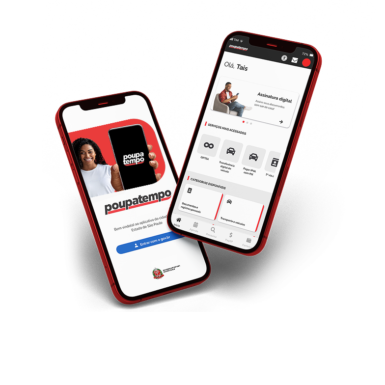 Logo mobile Poupatempo